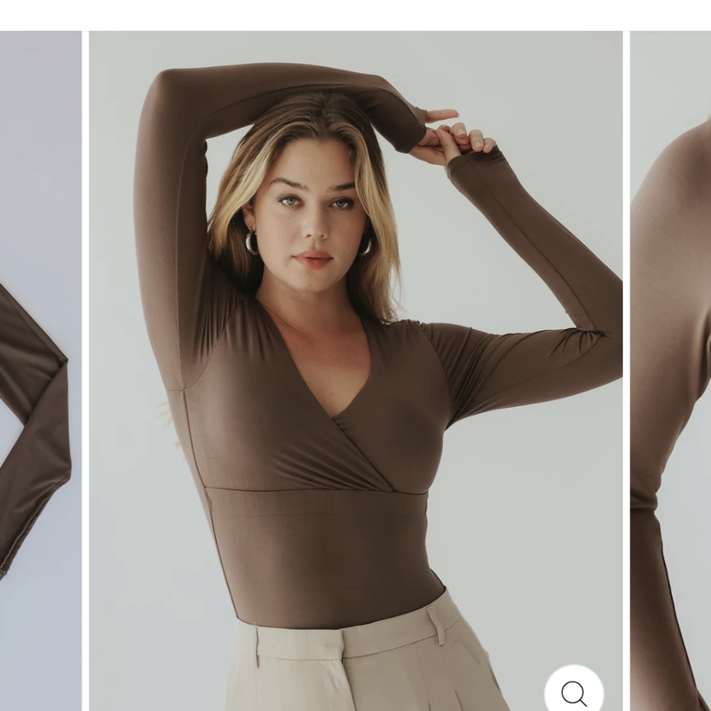 Klassy Network brown wrap brami small